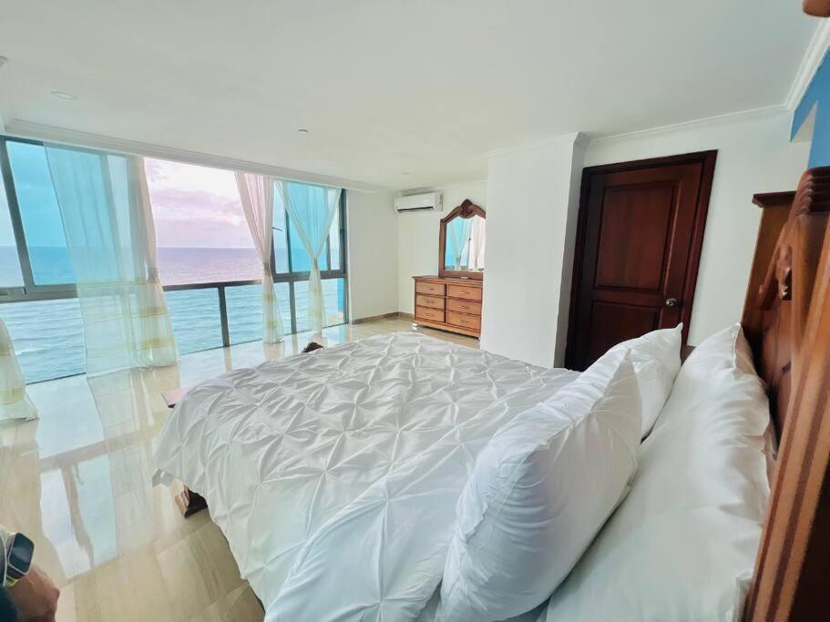 Beach Front Penthouse In Exclusive Tower Santo Domingo Exterior foto